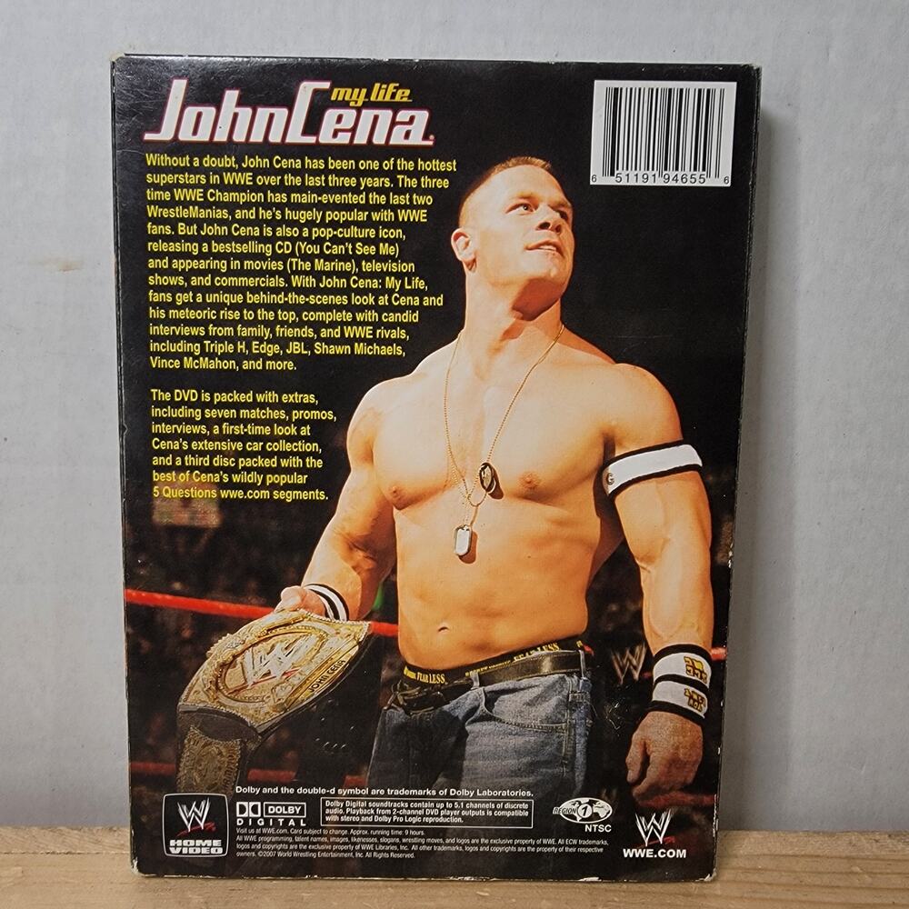 DVD John Cena My Life 3 Disc Collection - Picture 7 of 7
